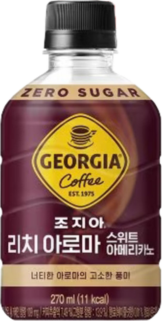 조지아 리치 아로마 스위트 270ml, 1개