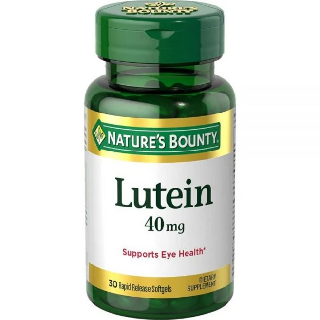 네이쳐스바운티 루테인 40mg 지아잔틴, 1개, 30정 - 쿠팡