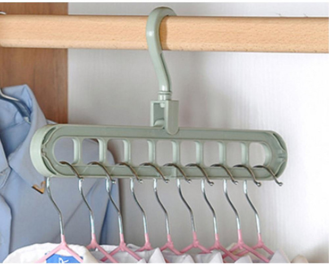 공간절약 옷장정리 논슬립 접이식 5단 6단 바지걸이 옷걸이 추천, 1개