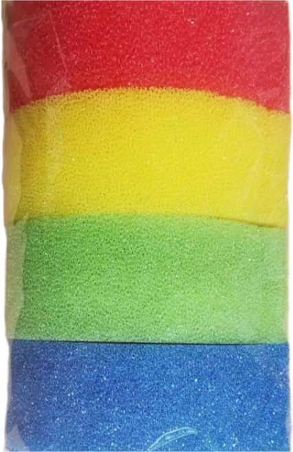 픽리움 스마일 수세미 흡착홀더포함 랜덤발송, 1세트, 4개입