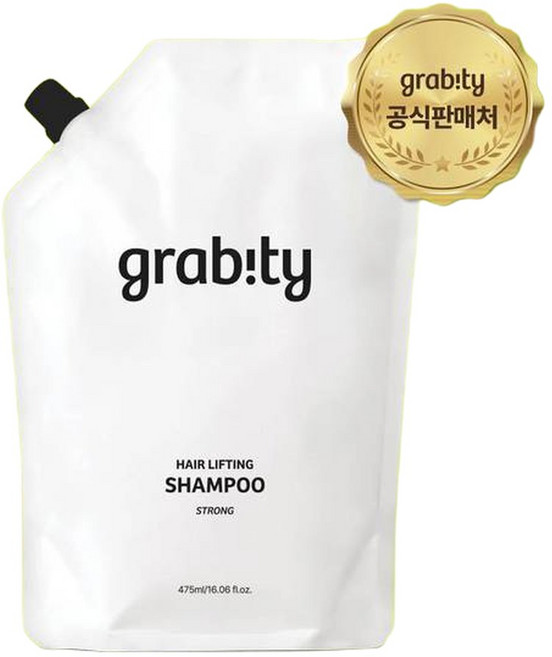 그래비티 헤어리프팅 샴푸 스트롱 475ml 리필 친환경 가성비, 1개