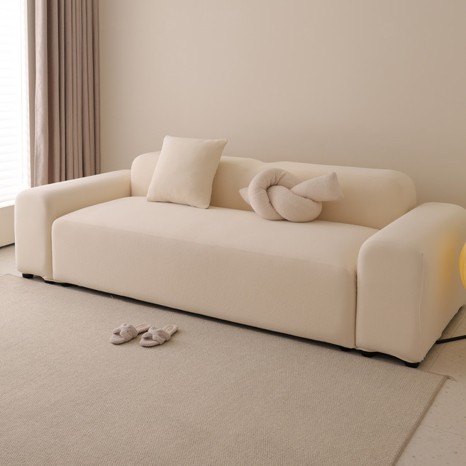 하우스베라 모달핏 방수 소파커버 쇼파커버 소파덮개 1~5인용 사계절 고탄력 패브릭 논슬립, 1개, 크림베이지