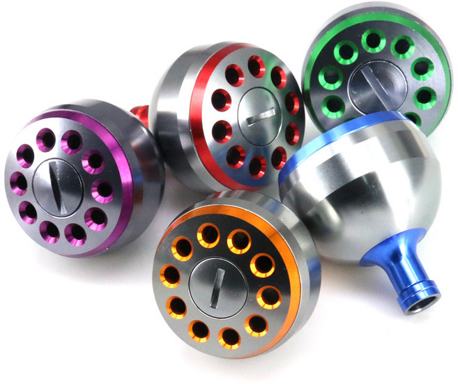 데우키오 튜닝 파워핸들 릴 노브 원형 38mm 45mm 시마노 다이와, 그린실버