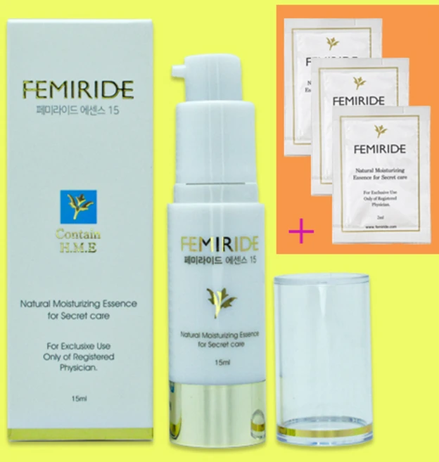 페미라이드 에센스15ml 1개 y존케어 윤활 건조 보습 (샘플2ml 3개 증정), 15ml - 쿠팡