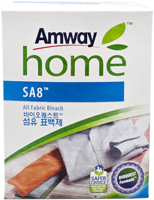 암웨이 SA8 바이오퀘스트 섬유 표백제, 1kg, 1개