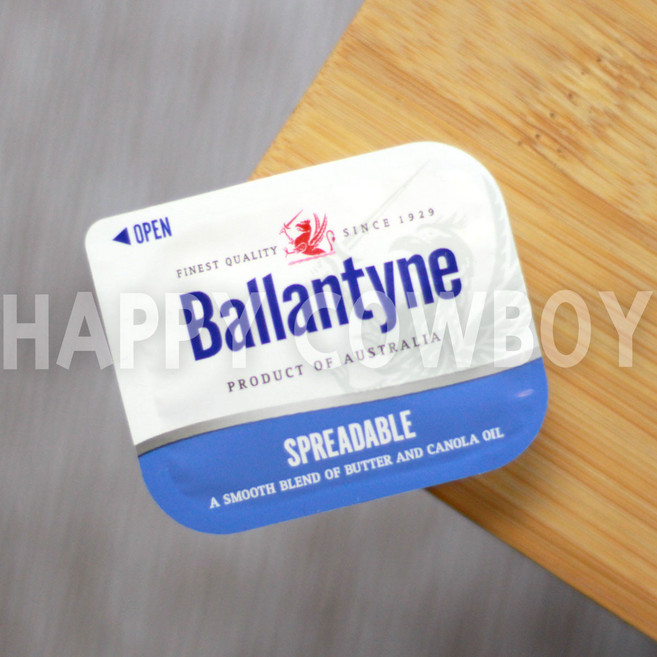 발렌타인 스프레더블 일회용 가염버터, 10g, 126개