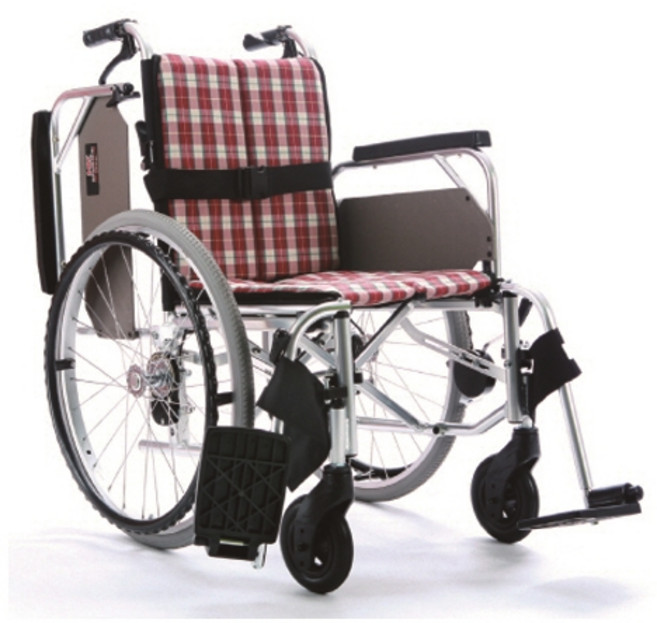 수동휠체어 복지용구 장기요양등급 휴대용 가정용 알루미늄 휠체어 렌탈 임대 MIRAGE7(22D)-B, 본인부담금(15%), 1개월, 1개