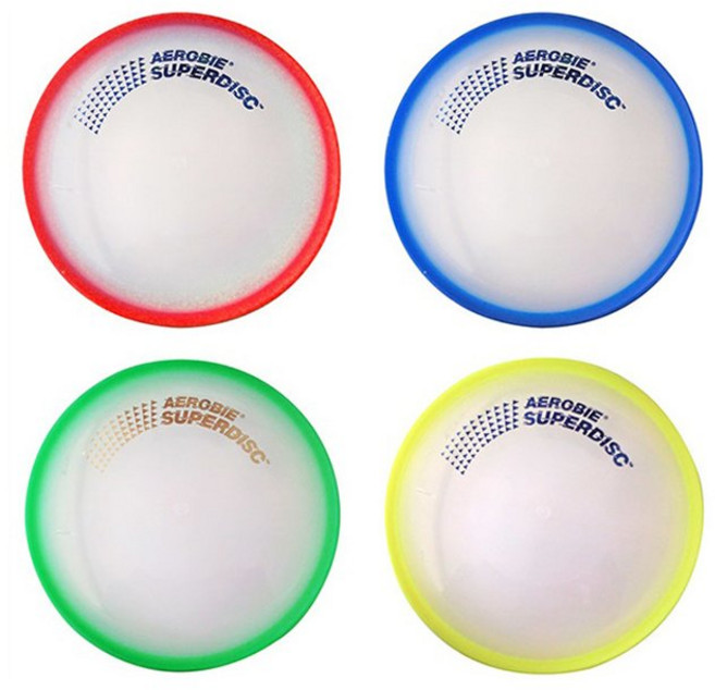 뉴스포츠 에어로비 슈퍼 플라잉디스크, 파랑, 1개