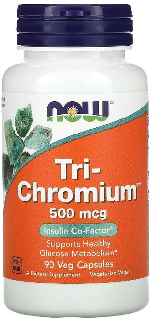 나우푸드 트라이 크로미늄 Tri-Chromium 500mcg 90캡슐, 90정, 1개 - 쿠팡