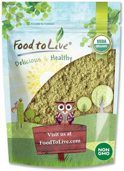 Food to Live 유기농 회향씨 가루 향신료, 170g, 1개