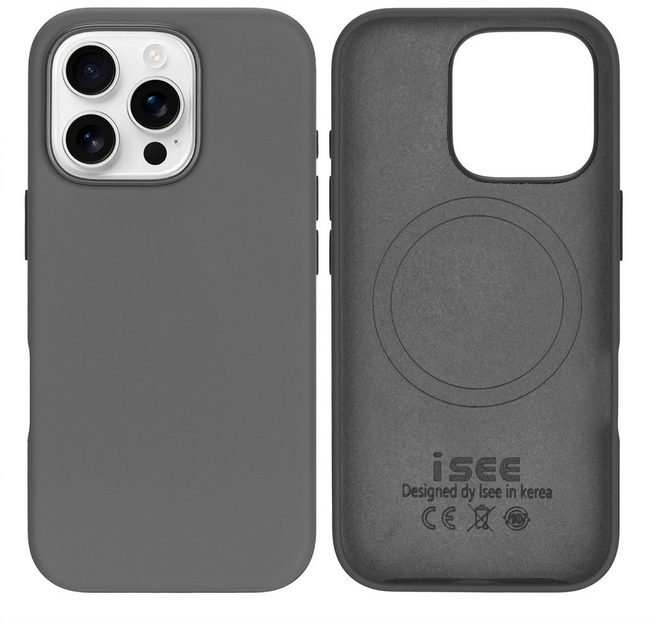 아이시(isee) 아이폰 호환 16 맥세이프 실리콘 케이스