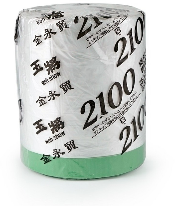 玉將 2100 養生膠帶 中低黏度 2100mm x 25Y, 1個