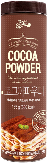 브레드가든 코코아가루, 155g, 1개입, 1개