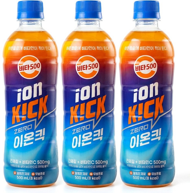 광동 비타500 이온 킥제로, 500ml, 12개