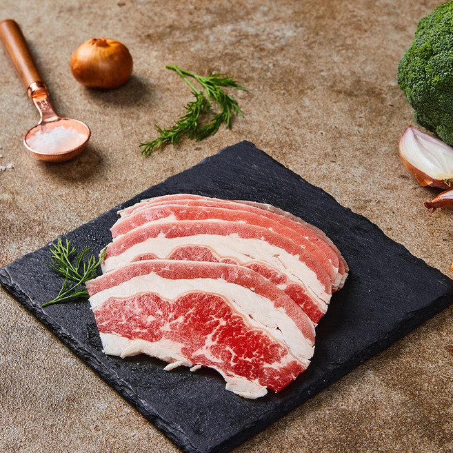 친절정육점 최고급 우삼겹 500g 구이 샤브샤브, 4개