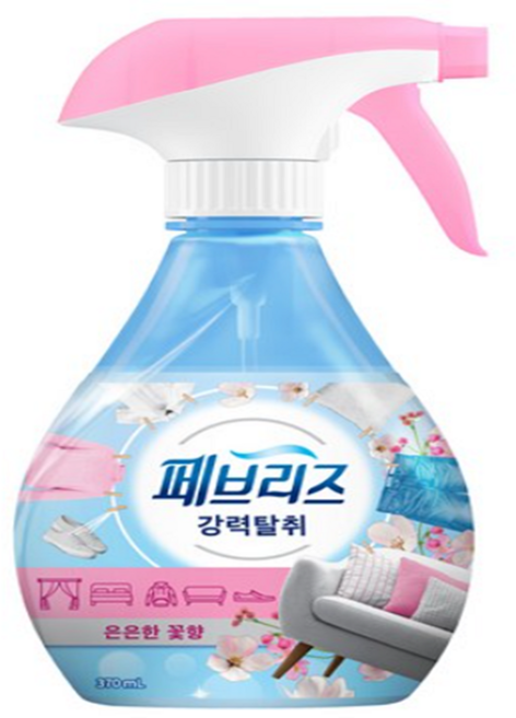 페브리즈 섬유탈취제 은은한 꽃향 본품, 370ml, 20개