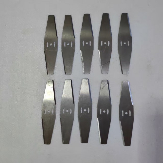 [롱파토이]전동 예초기 가정용소형 충전식 제초기 칼날 자동차합금 둥근톱날 예초기날 리튬 잔디깍기기계, 10개