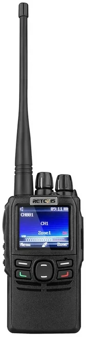 Retevis RB22 DMR 디지털 워키토키 5W 장거리 햄 양방향 라디오(SMS 4000CH 아날로그 기능 포함), 01 유로, 01 위장