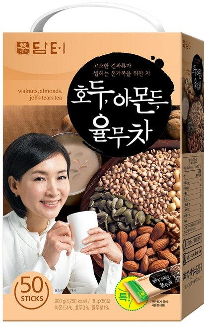 [담터] 신 호두아몬드 율무차 [50T]