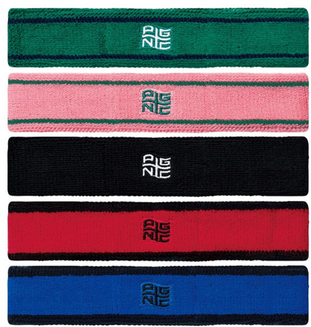 패기앤코 HBD-186 HBD-187 HBD-188 HBD-189 HBD-190 스포츠 헤어 밴드 5종, 블랙