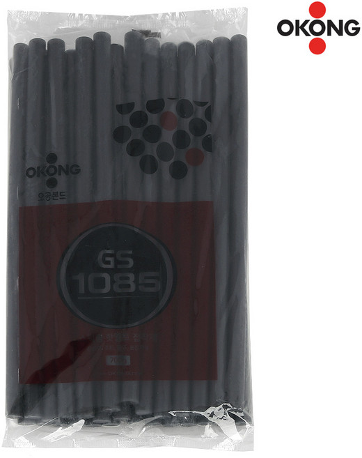 오공 핫멜트 스틱 글루건심 글루심 GS1085E 11mm 700g, GS1085B(11mm)검정