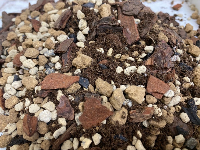 欣榮園藝 日系超級觀葉介質1公升 觀葉植物專用 熟成樹皮 赤玉土 火山石, 1個