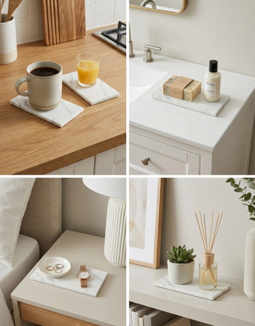 [프리미엄] 천연 대리석 깔라까따 비앙코 아라베스카토 스투아투아리오 100X200 120X300 10T (다용도 인테리어 소품/트레이/벽타일), 화이트(라이트 그레이)