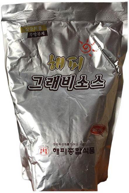 해피 그래비 소스 2k 6개입 스테이크 소스, 6개, 1g