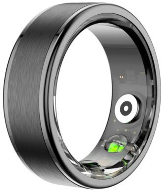 스마트링반지 호환 스마트 링 혈압 혈액 산소 심박수 Bluetooth-Compatible5.0 안드로이드 남녀공용, 4) Black - 11, 없음, 없음