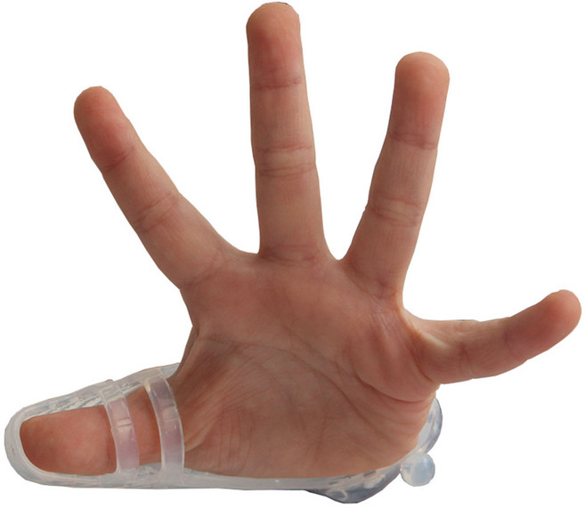 케어썸. (1~2용. Small Size)편한 착용감. 손가락 빨기 방지, 손가락빨기 방지, 무색, 1개