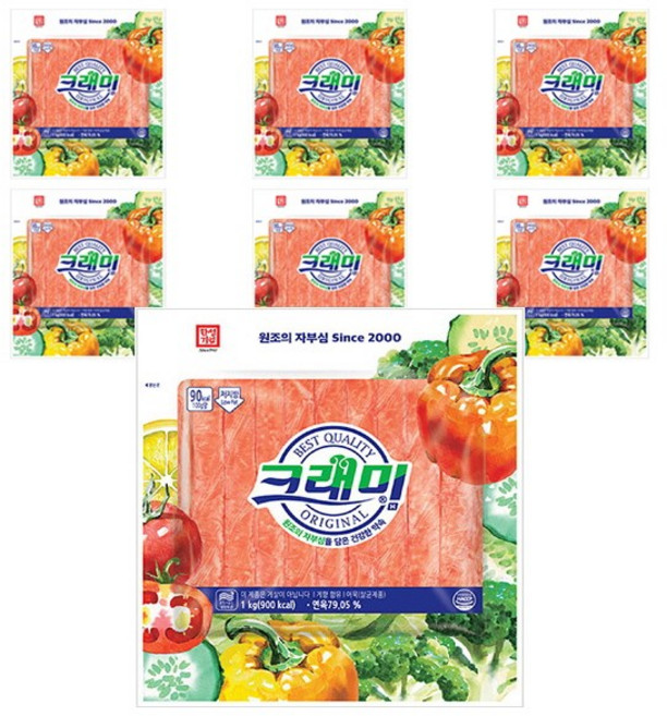 크래미H(냉장) 1KG한성기업(주), 1kg, 7개
