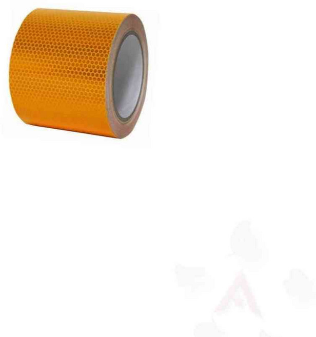 이안 벌집테이프 150mm 10M 황색 반사스티커