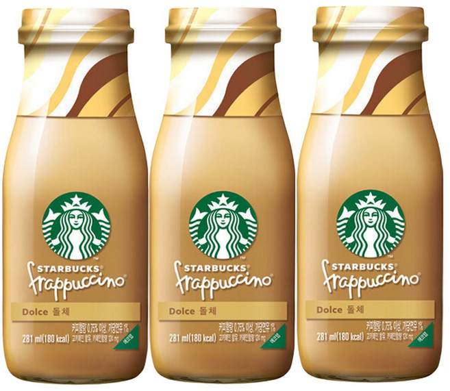 스타벅스 프라푸치노 돌체병 281ml x 16병, 16개