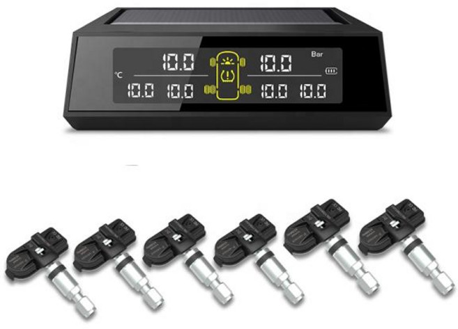 버스 태양광 트럭 TPMS 공장 하이 퀄리티 타이어 압력 모니터링 내부 센서 무선 실시간 감지 6 륜, customized, 1개