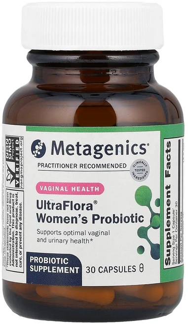 아이허브 메타제닉스 여성 UltraFlora 캡슐 30정, 1개 - 쿠팡