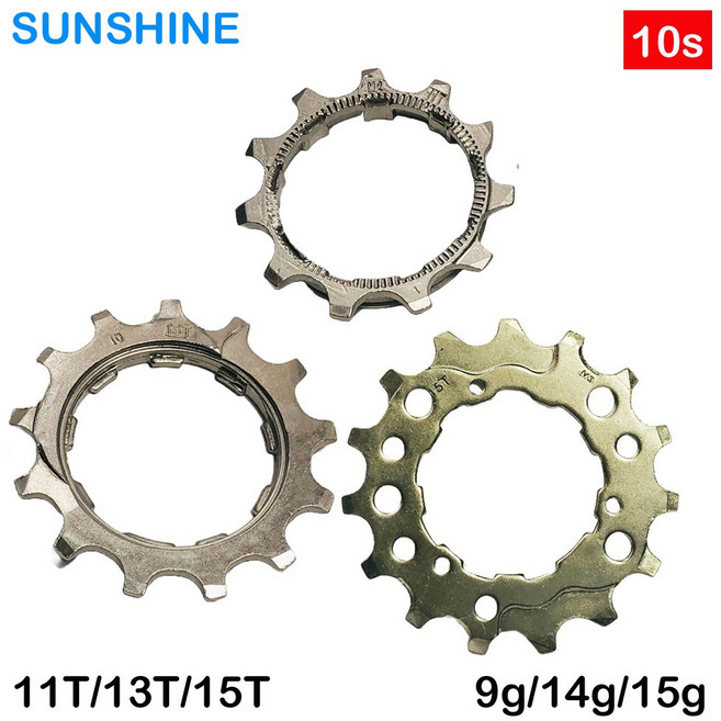 [썬샤인]자전거 스프라켓 코그/MTB HG 10단 3종 기어Cog 시마노 HG바디용, 1개