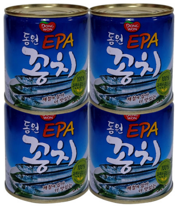 동원 자연산꽁치 280g x 8개, 1개