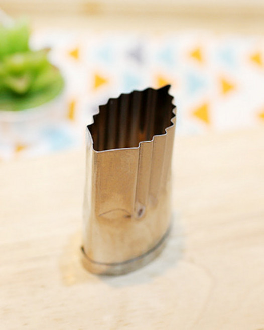 고명틀 나뭇잎B(중) 송편 화과자 장식, 1개