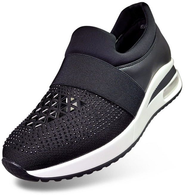 마마슈 여성 슬립온 단화 컴포트화 스판밴드 에어쿠션 A63S