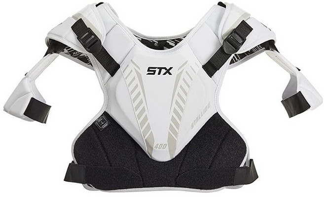 STX Lacrosse StalliON 온 400 어깨 패드 미디엄 147480, Medium, 1개