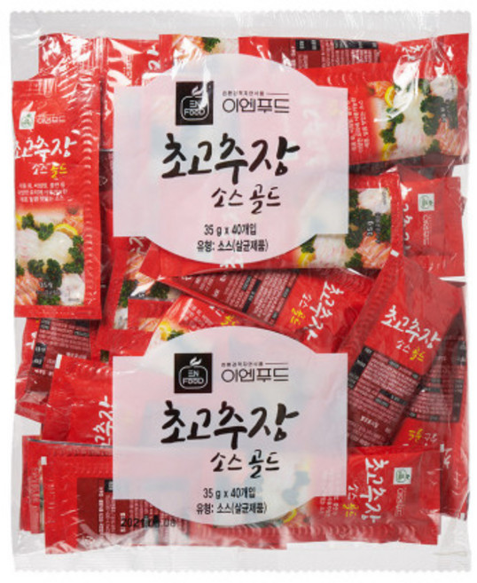 이엔푸드 미니 초고추장 소스 골드 40p, 1개, 1.4kg