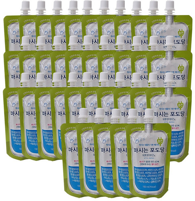 마시는 포도당 비타아미노, 100ml, 35개