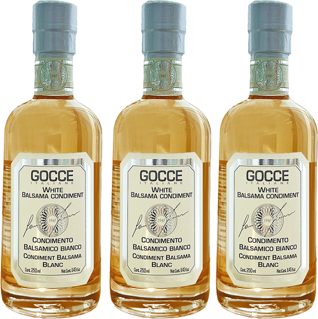 고쎄 모데나 콘디멘토 화이트 발사믹식초 250ml, 3개