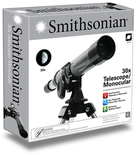 스미스소니언 [공식] 스미스소니언-30배 망원경, 1세트