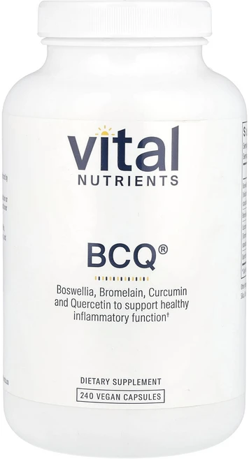 Vital Nutrients BCQ® 베지 캡슐 240정, VitalNutrientsBCQ베지캡슐240정, 1개 - 쿠팡