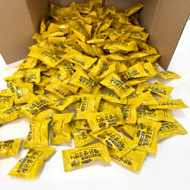 [일광제과] 레몬생강 캔디, 4g, 220개