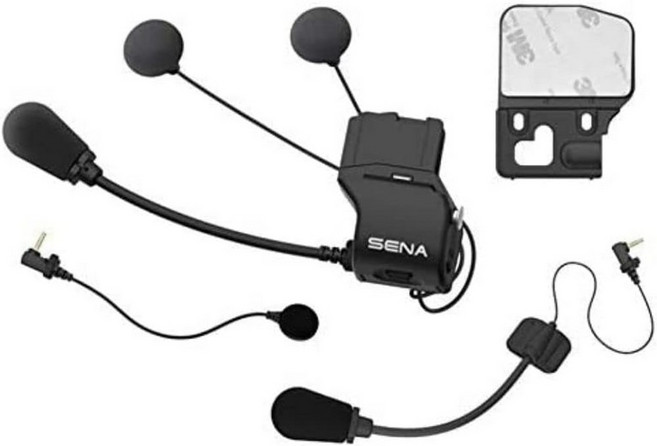 슬림 스피커가 장착된 세나 유니버설 헬멧 클램프 키트20S 20S EVO 30K, 1 Pack, Clamp Kit for 20S,