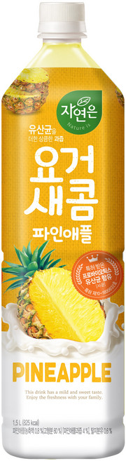 제트스카이 웅진 요거새콤 파인애플, 1.5L, 6개