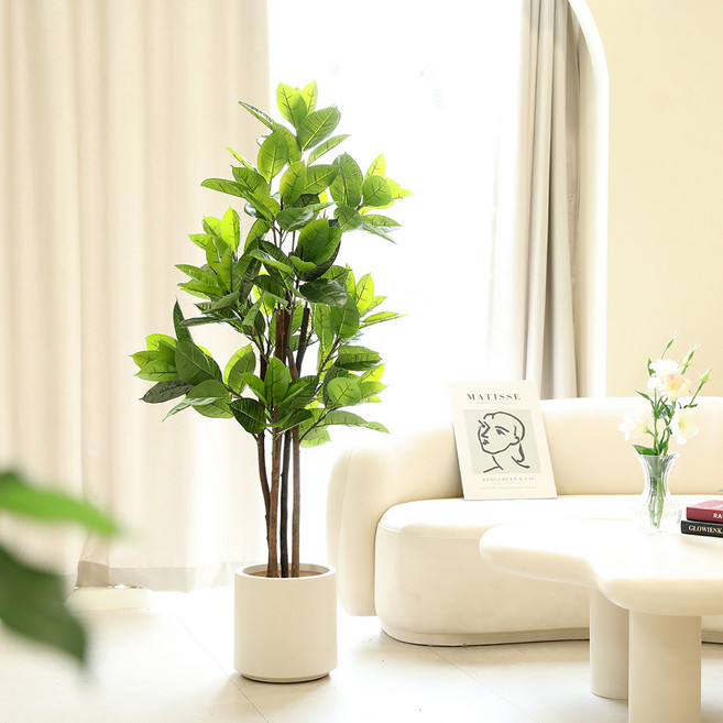 위드썬 조화 나무 플랜테리어 뱅갈고무나무, 1개, 150cm