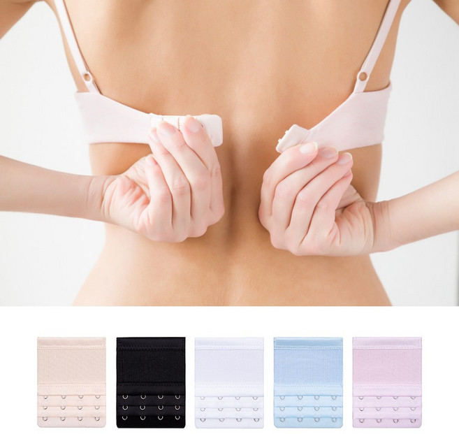 걸포유 쫀쫀한 브래지어 연장 후크 5개 묶음